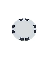 We Games 8 Stripe Clay Poker Chips, 11.5 Gram, Set of 25