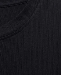 Mango Men's Cotton Fine-Knit T-Shirt