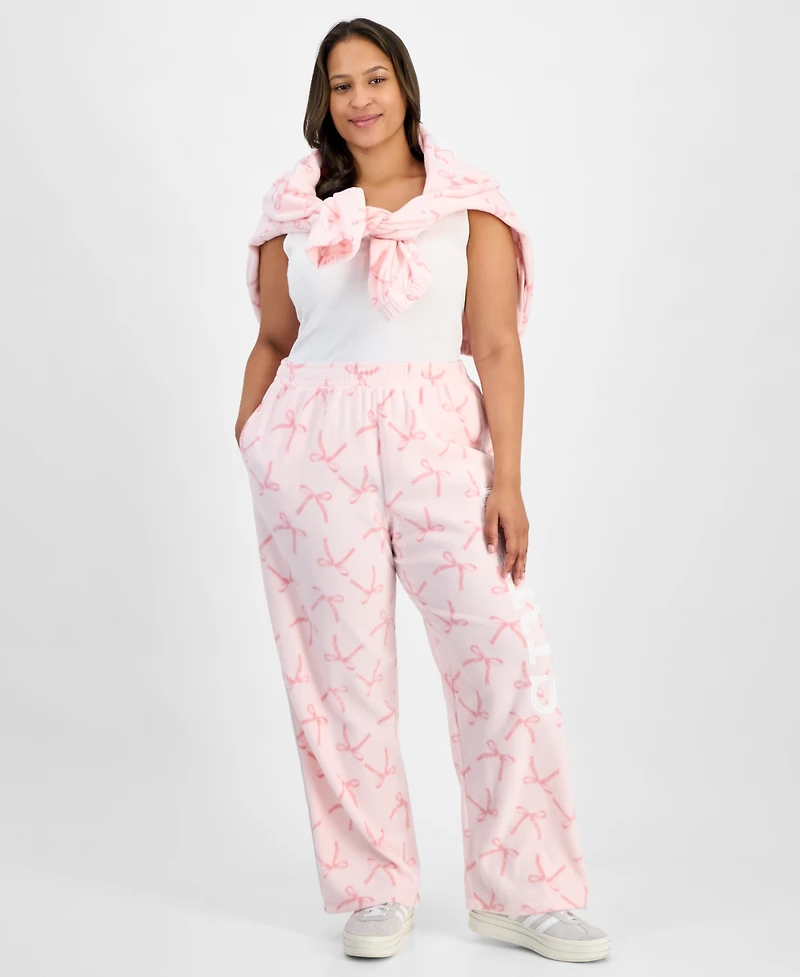 Rebellious One Trendy Plus Paris Polar Fleece Pants