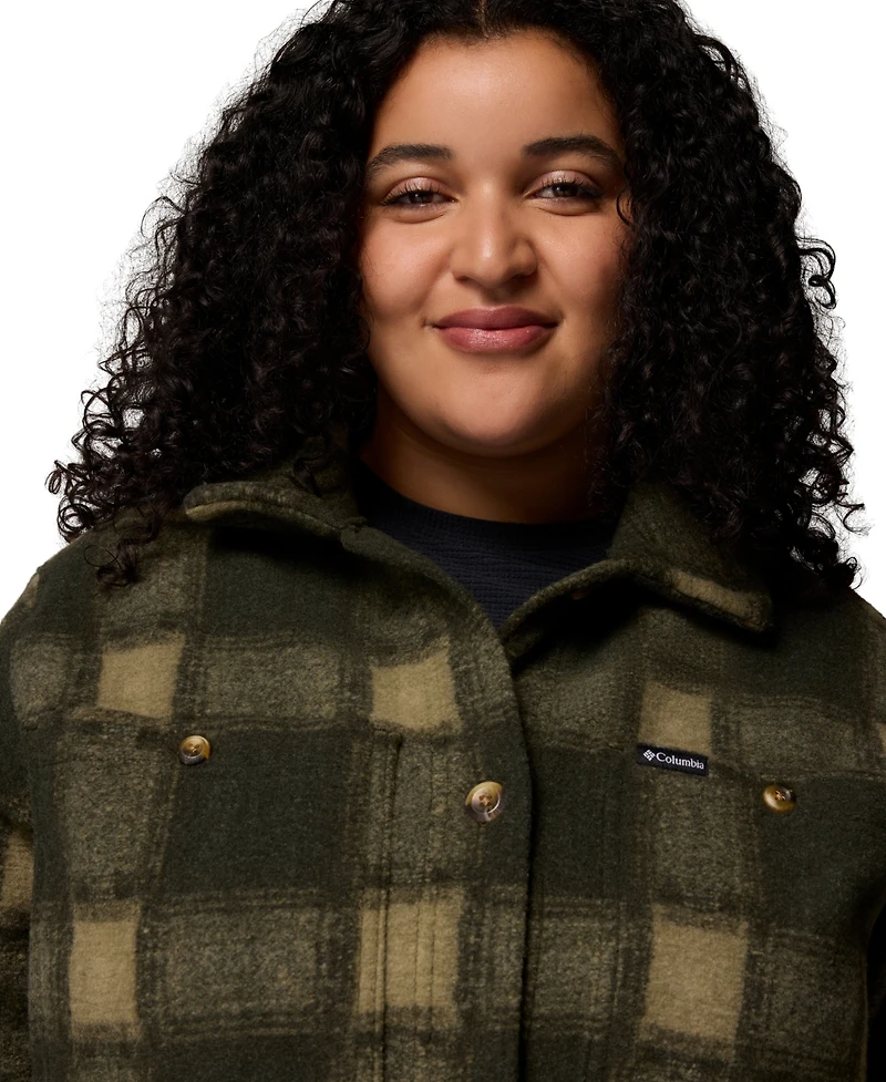 Columbia Plus Wildest Venture Long Fleece Coat