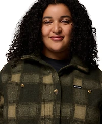 Columbia Plus Wildest Venture Long Fleece Coat