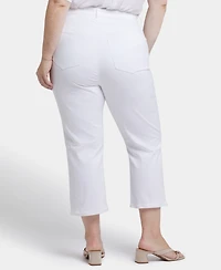 Nydj Plus Joni Relaxed Capri Jeans