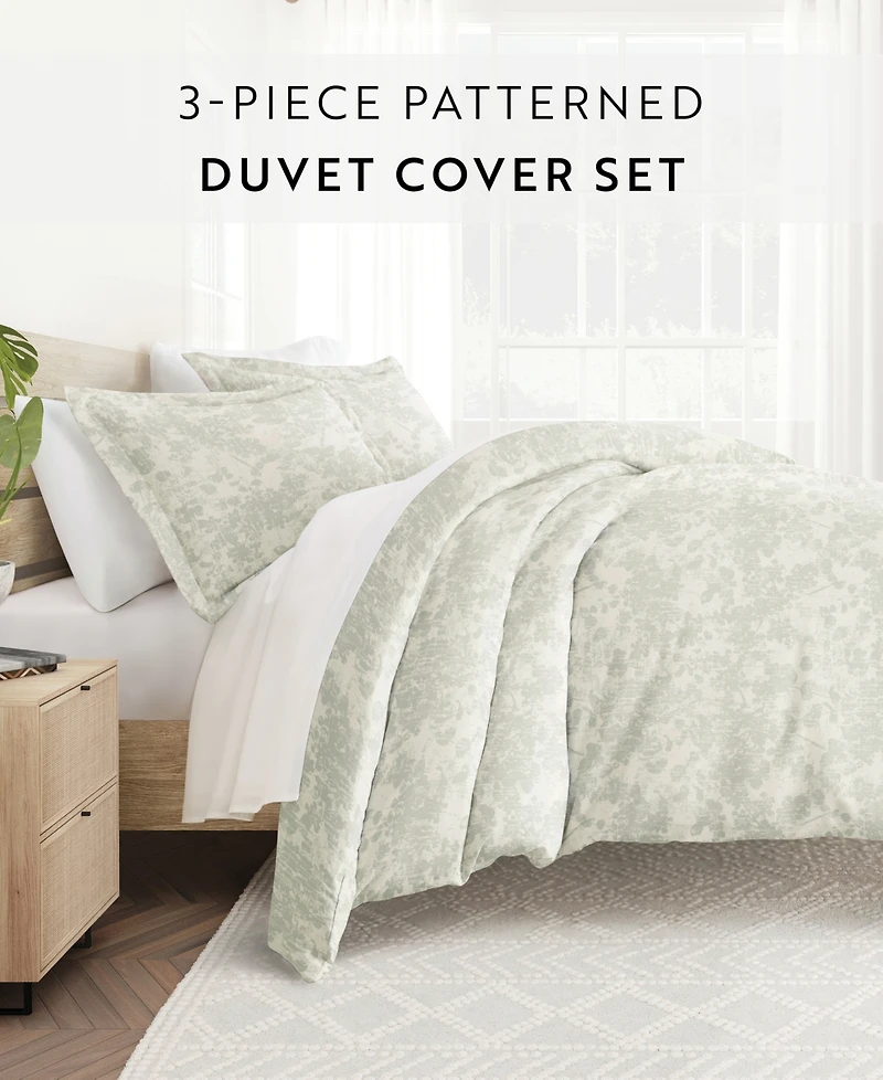 ienjoy Home Rustic Retreat All Season 3-Pc. Duvet Cover Set, King/California King