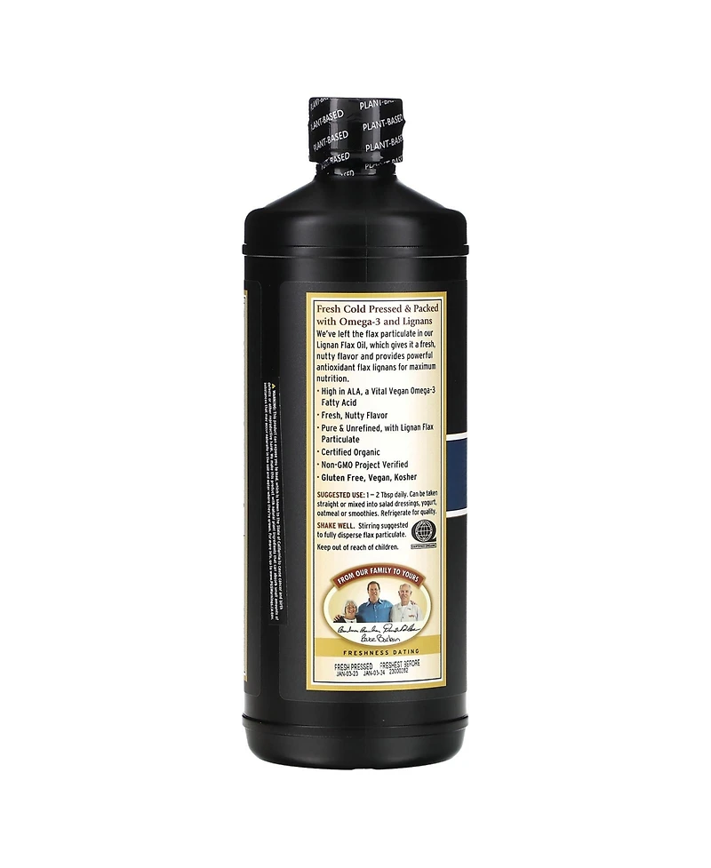 Barlean's Organic Lignan Flax Oil