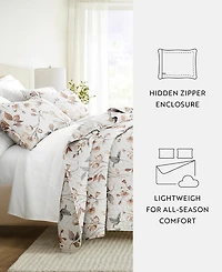 ienjoy Home Russet Floral Reversible 2-Pc. Quilt Set, Twin/Twin Xl