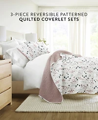 ienjoy Home Poppy Bloom Reversible 2-Pc. Quilt Set, Twin/Twin Xl