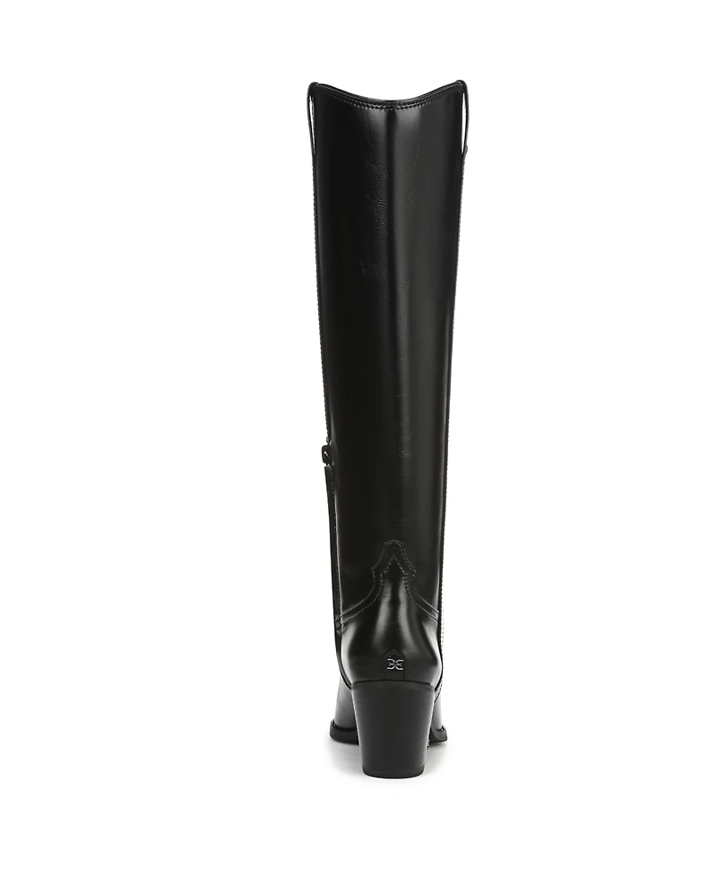 Sam Edelman Women's Wyatt Wide-Calf Riding Boot