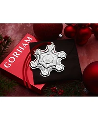 Gorham 2025 Sterling Silver Snowflake Ornament, 56th Edition
