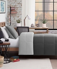 Lucky Brand Box Stitch Reversible 3-Pc. Comforter Set