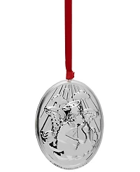 Wallace 2025 Sterling Silver Grande Baroque Angel Ornament, 25th Edition