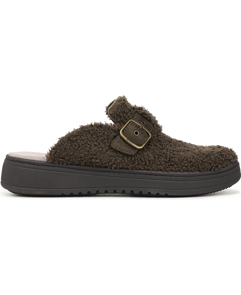 LifeStride Women's Vibe-Cozy Washable Round Toe Mule Clogs