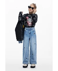 Desigual Girls Girls's Mickey sequin T-shirt