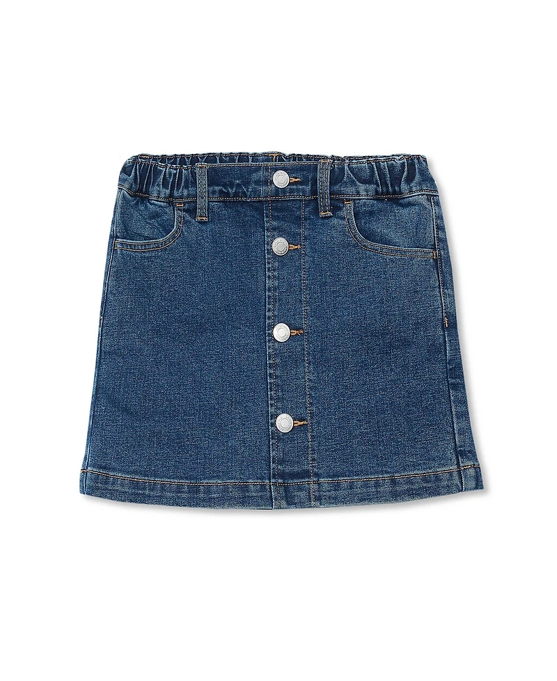 Lands' End Girls Denim Skort