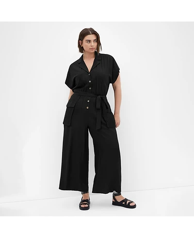City Chic Women's Plus Emilie Jumpsuit