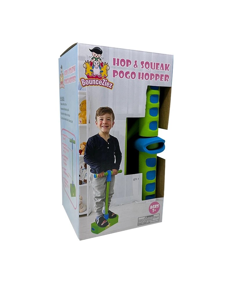 BounceZiez Hop & Squeak Pogo Hopper