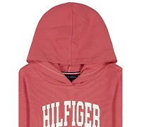 Tommy Hilfiger Toddler and Little Girls 2-Piece Hoodie Wide-Leg Pants Set