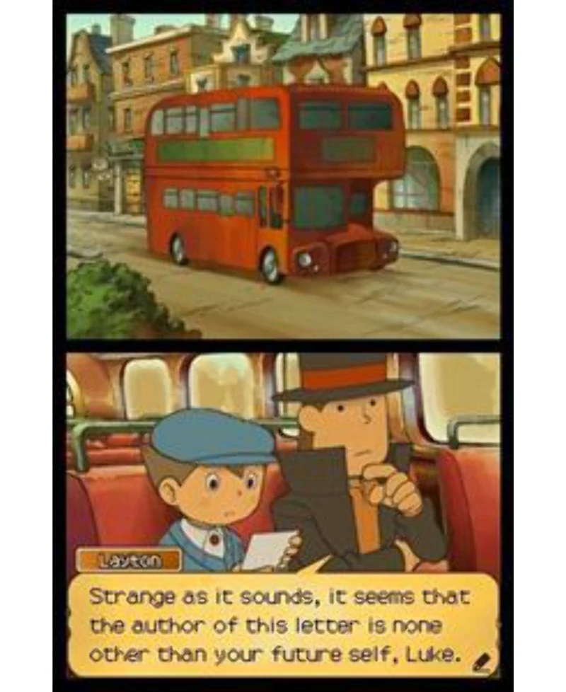 Nintendo Professor Layton and the Unwound Future