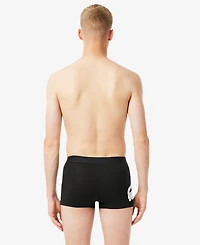 Lacoste Men's 3-Pack Regular-Fit Big Croc Logo Trunk Underwear