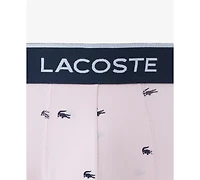 Lactose Men's 3-Pack Lifestyle All Over Print Trunks