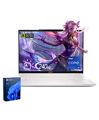 Msi Stealth 16" Gaming Laptop, Intel Core i9-13900H, 64GB Ram, 1TB Ssd, Nvidia Rtx 4070, Wqxga 240Hz Display, Windows 11 Pro, White