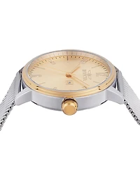 Invicta Men's 48937 Specialty Quartz 3 Hand Gold Dial Watch