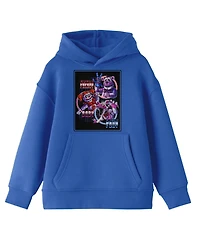 Five Nights at Freddy's Bioworld Fun Time Characters Youth Royal Blue Hoodie-xl