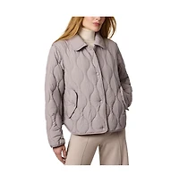 Bernardo Collared Quilted Jacket