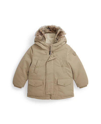 Polo Ralph Lauren Toddler and Little Boys Faux-Fur-Trim Down Parka