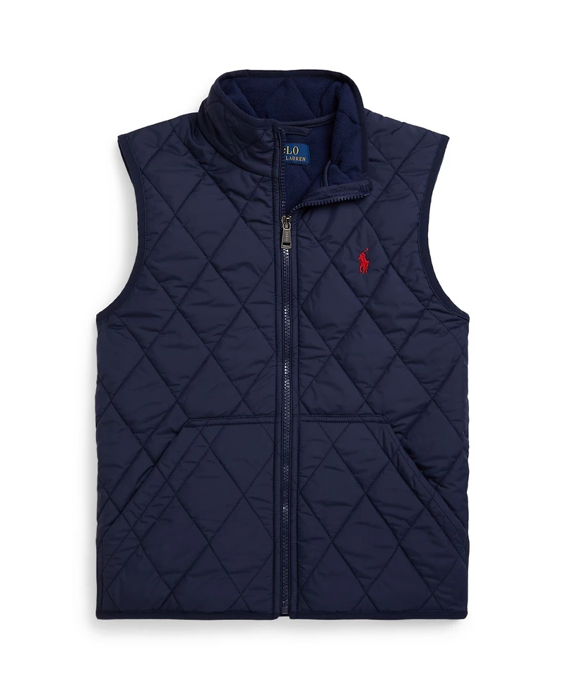 Polo Ralph Lauren Big Boys Fleece-Lined Quilted Vest