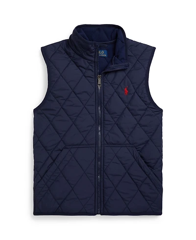 Polo Ralph Lauren Big Boys Fleece-Lined Quilted Vest