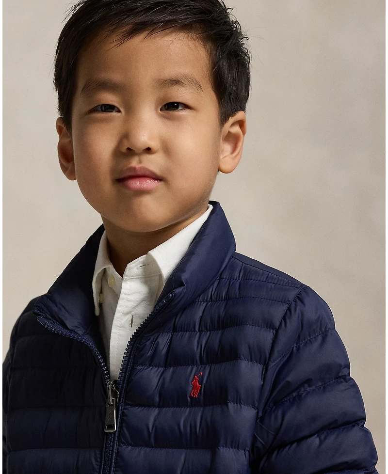 Polo Ralph Lauren Toddler and Little Boys P-Layer 2 Packable Quilted Jacket