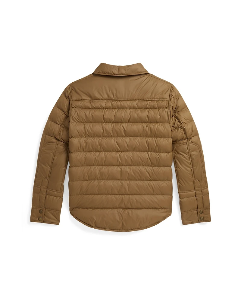 Polo Ralph Lauren Big Boys Quilted Shirt Jacket