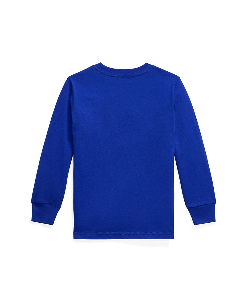 Polo Ralph Lauren Toddler and Little Boys Cotton Jersey Long Sleeve T-Shirt