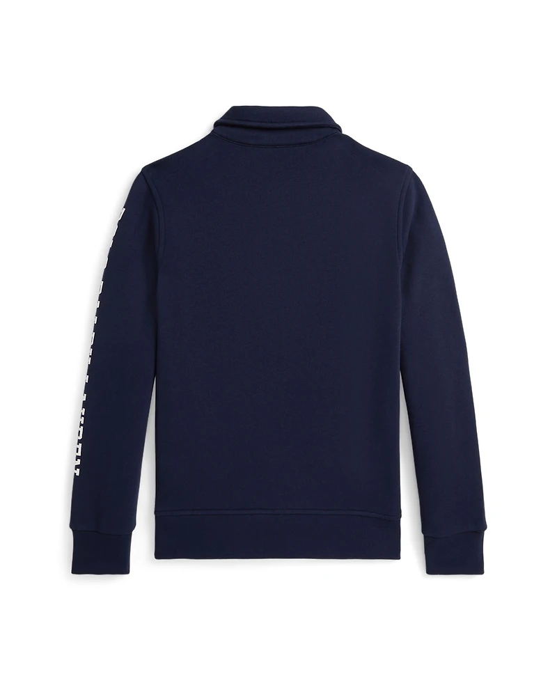 Polo Ralph Lauren Big Boys Logo Fleece Collared Sweatshirt