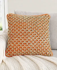 Boho Living Jada Jute Decorative Pillow, 18" x