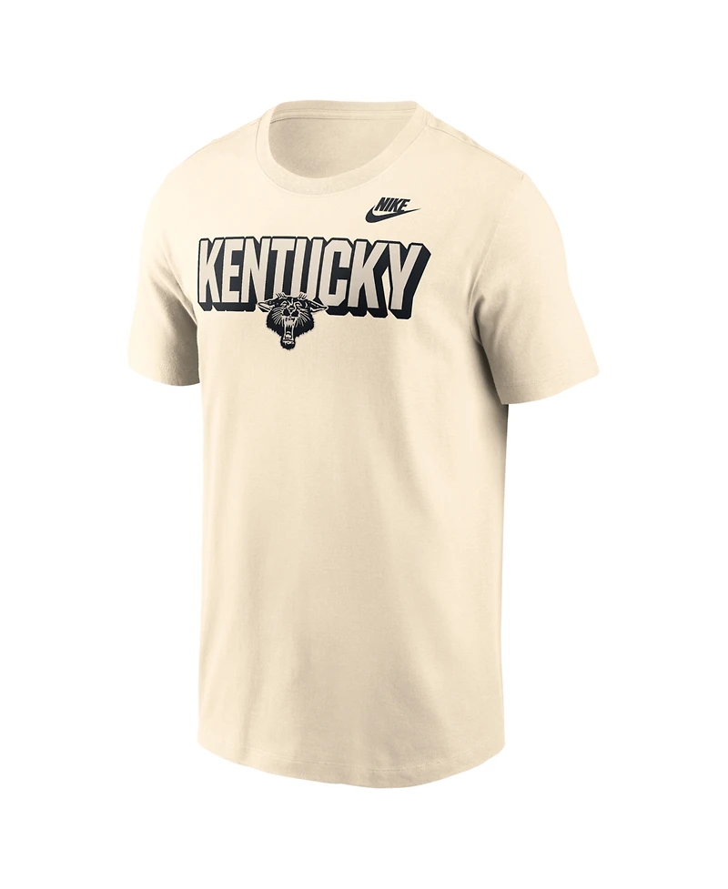 Nike Men's Natural Kentucky Wildcats Fashion Bold T-Shirt
