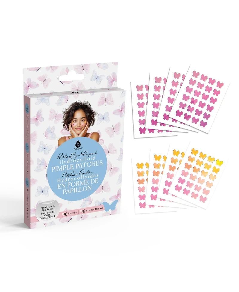 Pursonic Butterfly Hydrocolloid Pimple Patches – Gentle & Effective Blemish Care