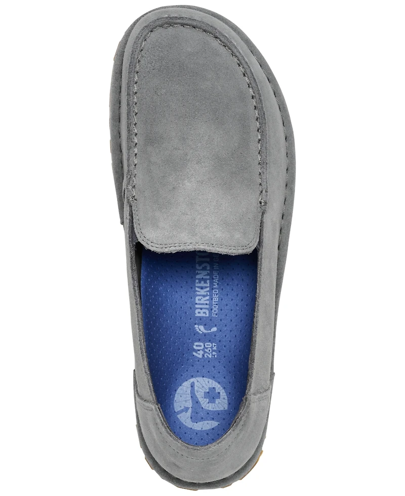 Birkenstock Women's Utti Suede Leather Moccasin Casual Sneakers from Finish Line