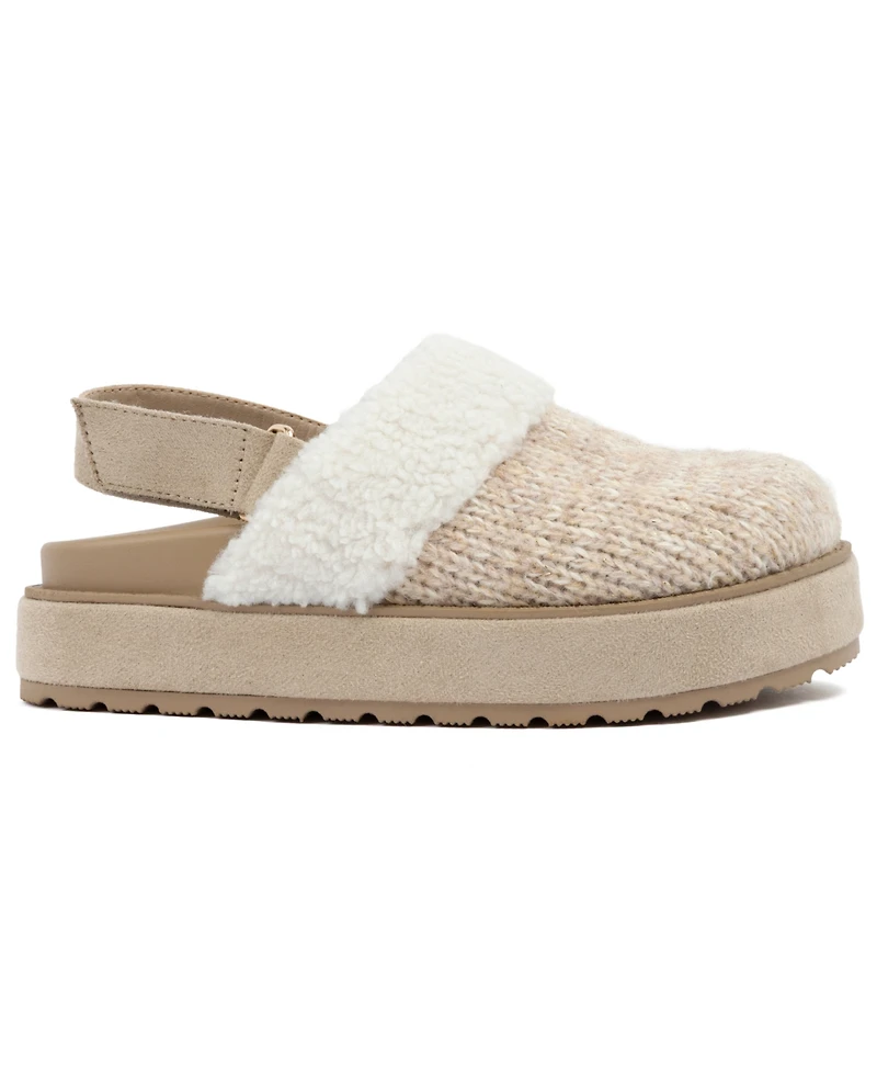Sugar Women's Cabin Fur Slingback Clogs