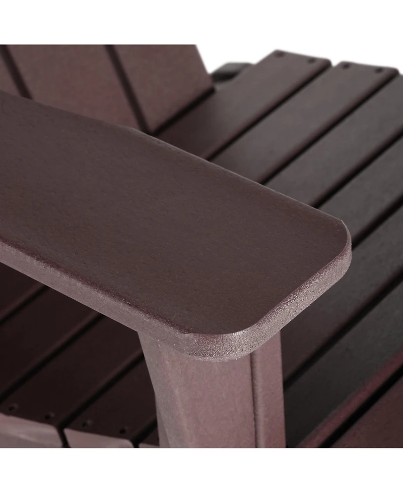 WestinTrends Outdoor Patio Porch Rocking Adirondack Chair (Set of 2)