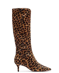 Arezzo Women's Sasha Low Stiletto To-The-Knee Boots
