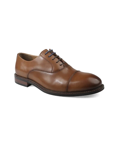 Bar Iii Men's Ashtonn Cap-Toe Leather Oxford Dress Shoes, Created for Macy's