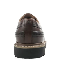 Bar Iii Men's Williem Leather Wingtip Lace-Up Dress Shoes, Macy's Exclusive