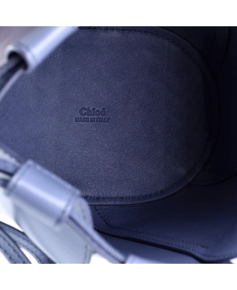 Pre-Owned Chloe Small Tulip Bucket Bag Leather