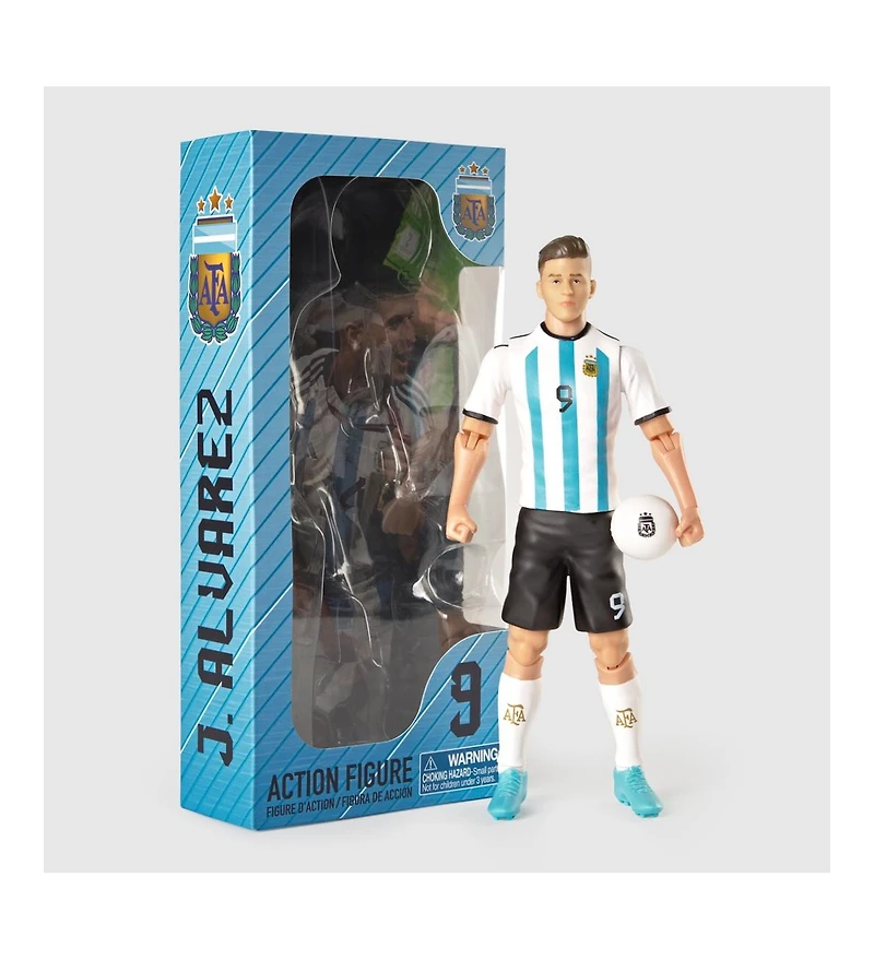 Banbo Toys Sockers Argentina Di Maria 8" Collectible Soccer Action Figure