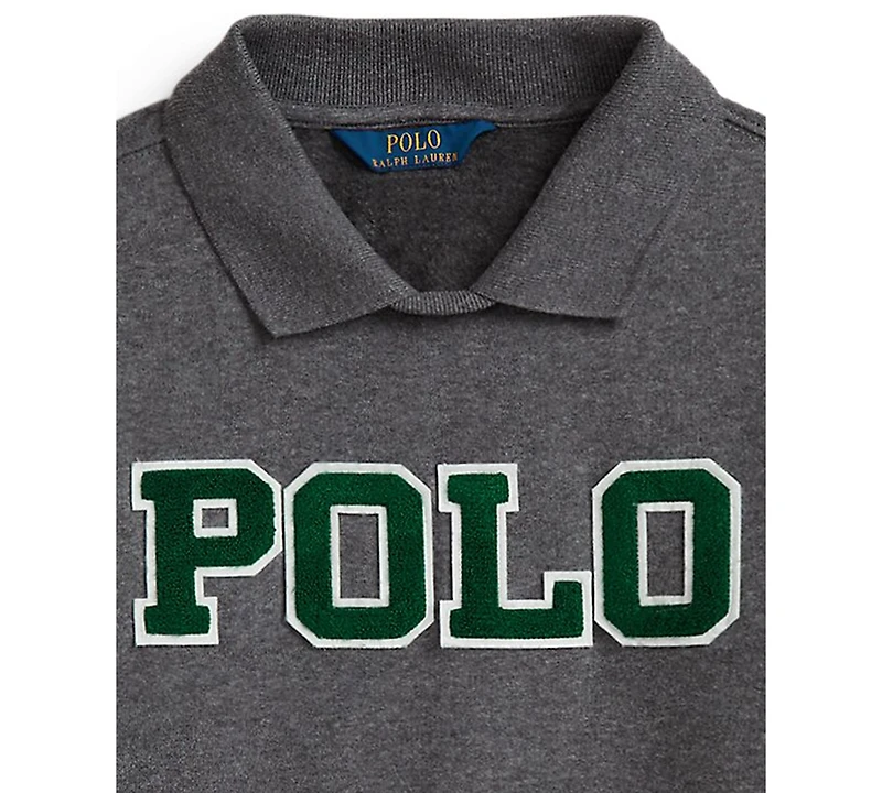 Polo Ralph Lauren Big Girls Logo Fleece Sweatshirt