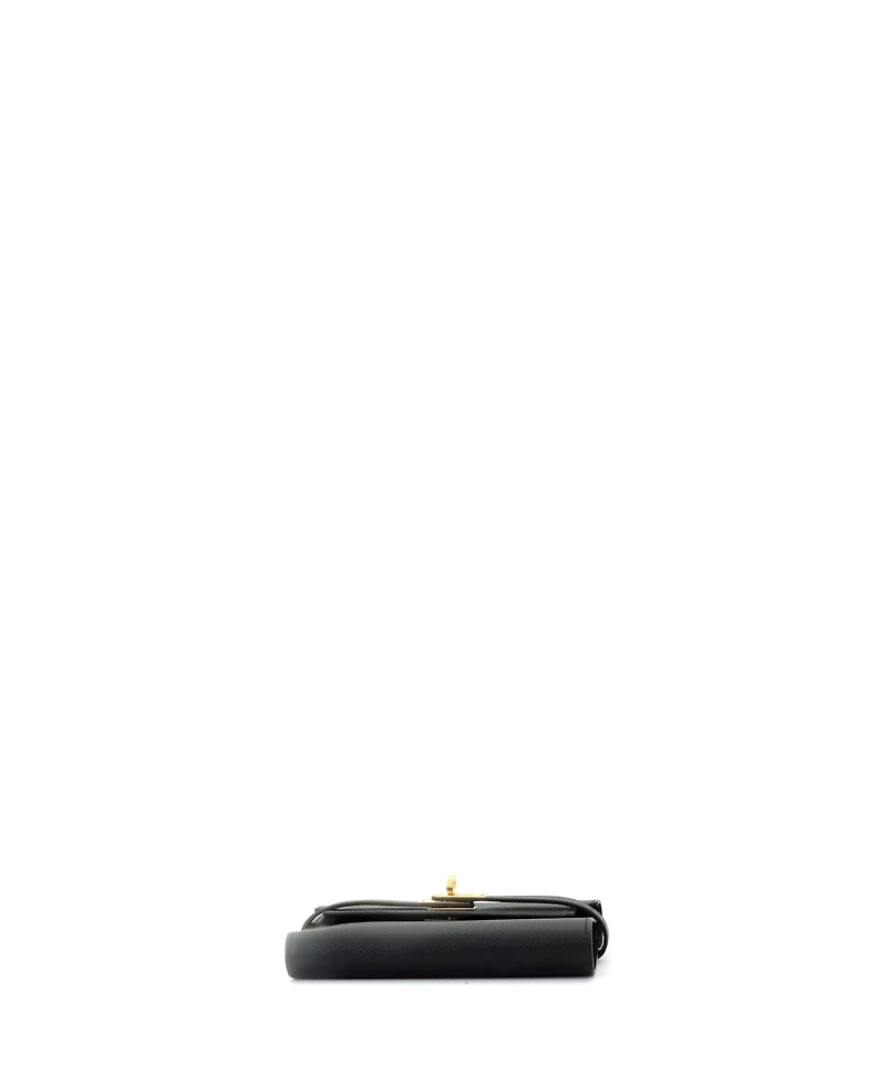 Pre-Owned Hermes Medium Kelly Trifold Wallet Epsom