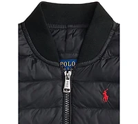 Polo Ralph Lauren Toddler and Little Boys Quilted Baseball Jacket