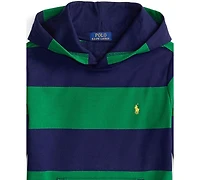 Polo Ralph Lauren Big Boys Rugby-Stripe Fleece Hoodie