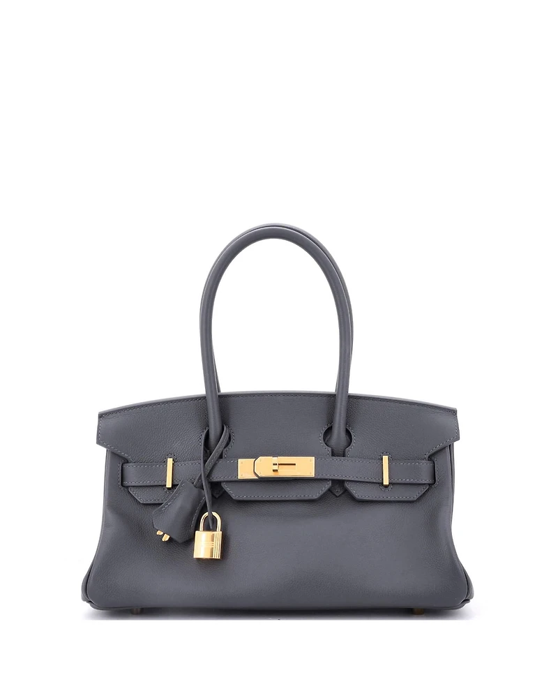 Pre-Owned Hermes 29 Shoulder Light Birkin Bag Evercolor